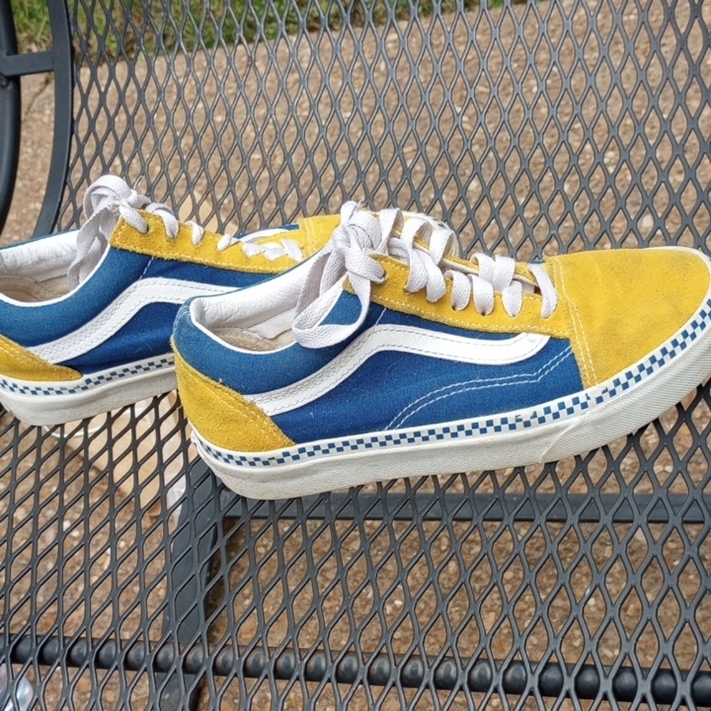 VANS Blue and Yellow Sneakers - Picture 6 of 6